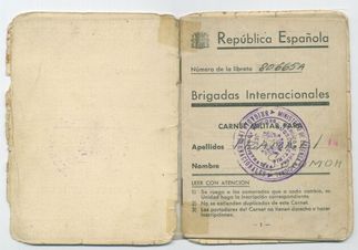 Internal Brigade Spain Passport