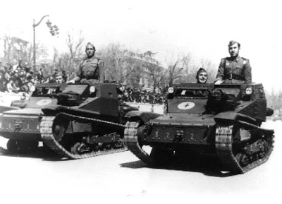 Italian tanks in Spanish Civil War
